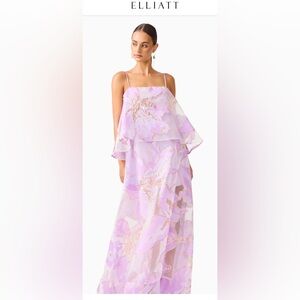 Elliatt Elysia Tiered Gown size small